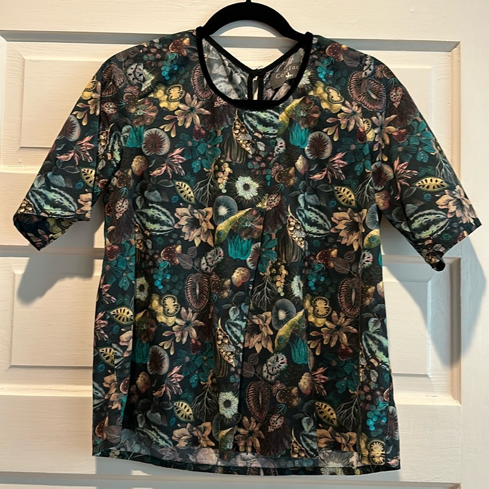 Cotelac botanical blouse